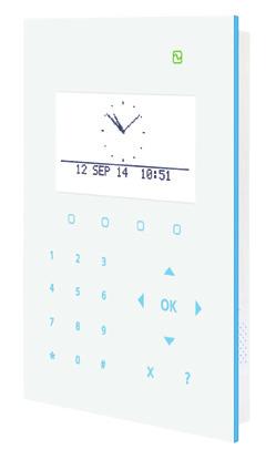 SPC panels LCD display, 2 x 16 characters 3 LED Indicators Dimensions: 148 x 85 x 33mm SPCK520.