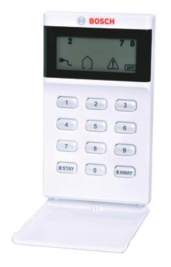 button arming of alarm system Fire, medical and panic alarms Backlight buttons for illuminated operation during day or night Easy to use IUI-AMAX-LCD8 ΠΛΗΚΤΡΟΛΟΓΙΟ 8 ΖΩΝΩΝ LCD ICON 8 ΖONE LCD ICON