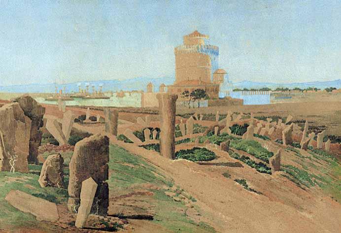 2 Στέφανος Λάντσας (1861-1933) Θεσσαλονίκη υπογεγραμμένο κάτω