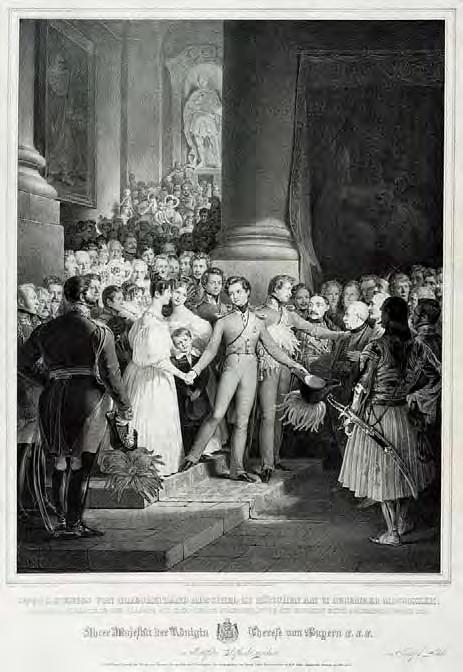 104 Philipp Foltz (1805-1877) και Gottlieb Bodmer (1804-1837) Otto I Königs von Griechenland Abschied zu München, am VI December MDCCCXXXII.