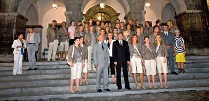 avgusta se je udeležil sprejema ukrajinske veleposlanice Galyne Prymachenko in skupaj s podžupanjo Jadranko Dakić zaključka poletnega festivala Ljubljana v Cankarjevem domu. 30.