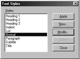 Lucrul cu structuri text Fiecare foaie de lucru are un stil "normal", implicit, precum şi un set de stiluri predefinite.