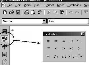 MATHCAD - proiectare interactivă şi prelucrarea datelor experimentale 6.1.