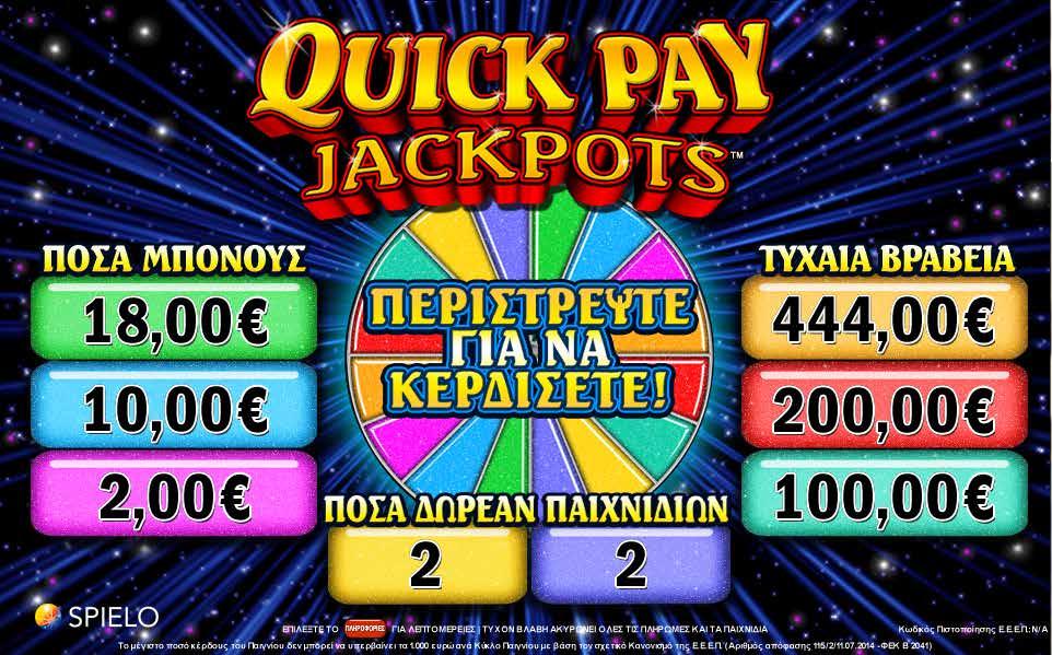 10 γραμμών πληρωμής το οποίο πληρώνει μόνο από αριστερά προς τα δεξιά.