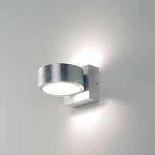 910SA) 0,5 IP65 230V 0,90 DIMMABLE Omega 1 0,5 IP65 230V 0,80 EXTERIOR LIGHTING WALL LIGHT - Surface Omega 2 code: 910SA. XX. XX led bulb color LED / BULB G9 W6 W7 G9 LED (max.