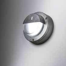142 68 DESCRIPTION Body made in cast aluminum Screws in stainless steel Degree of protection IP54 Safety sandblasted glass Available with dimmable led 6W 230V incorporated Energy class EC: A++/A