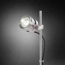 DESCRIPTION Body made in solid stainless steel, brass or aluminum Screws in stainless steel Degree of protection IP65 - IK06 Safety clear plexiglass Dimmable Led 230V incorporated Provided with 1m