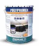 PRODUSE SPECIALE ȘI ACCESORII PENTRU HIDROIZOLARE ȘI FINISARE PRODUSE SPECIALE POLYPRIMER Descriere tehnică POLYPRIMER este o amorsă bituminoasă ce conține bitum oxidat și un amestec de solvenți
