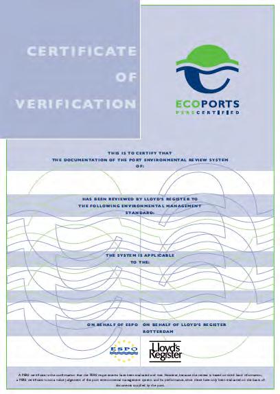 PORT ENVIRONMENTAL REVIEW SYSTEM