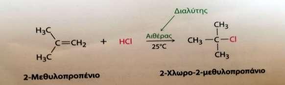 για να δοθεί έμφαση στο αντιδρών