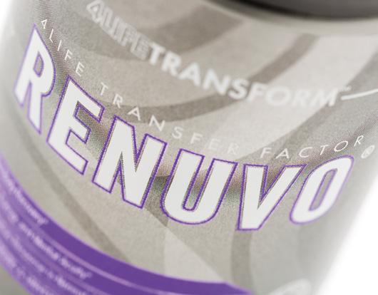 4LIFE TRANSFER FACTOR RENUVO (120 KAPSULIŲ) Kiekvienoje dozėje yra po 460 mg rapontikų ir 440 mg