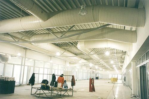 Sandblasting and painting