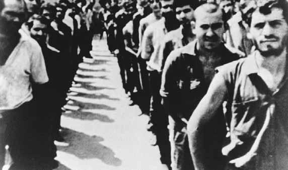 Αιχμάλωτοι, μεταξύ των οποίων και πολλοί Κερυνειώ τες στα χέρια του τουρκικού στρατού στις φυλακές στα Άδανα, Αμ