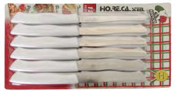 Serrated - 12pcs Κρεοπωλείου - 26cm Κρεοπωλείου -