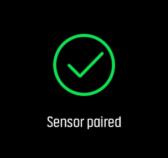 Συνδυασμός POD και αισθητήρων Συνδέστε το ρολόι σας με Bluetooth Smart POD και αισθητήρες για να συλλέγετε πρόσθετες πληροφορίες, όπως είναι η ένταση της ποδηλασίας, όταν καταγράφετε μια άσκηση.
