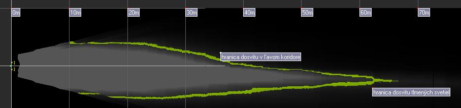 určitej výšky nad rovinou vozovky.
