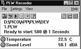 Datu ierakstīšana Datu ierakstīšanai un apstrādei izmanto apakšprogrammu PLW Recorder (56. att.
