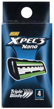 Dorco Cardidges XPEC3 NANO 10 x 1