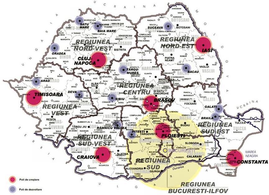 - Coridorul Orient/Mediterana de Est conectează porturile germane Bremen, Hamburg şi Rostock prin Republica Cehă şi Slovacia, cu o ramificaţie prin Austria, mai departe prin Ungaria, prin portul