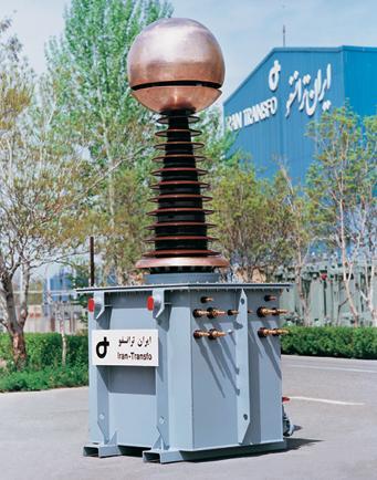 750kV, 3 stage cascade transformer installed in Tehran university راکتور پس از سال ها تجربه موفق در ساخت انواع ترانسفورماتور ایران ترانسفو تکنولوژی تولید انواع مختلف راکتور روغنی از جمله راکتور شنت