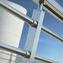 F50-102 column with F50-201 handrail 4244