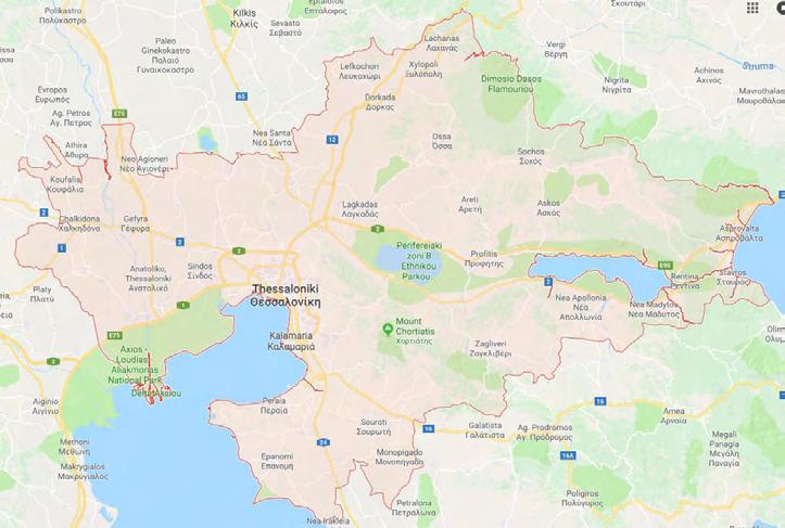περιοχής ώστε ο υπολογισμός του συνδρομητικού φορτίου και η κάλυψη της περιοχής με κυψέλες να είναι πιο ακριβής.