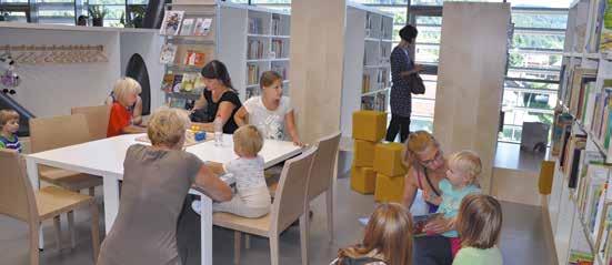 Mesto literature 10 Zakladi Zaloga: nova knjižnica MKL v Zalogu Organizacija Združenih narodov za izobraževanje, znanost in kulturo Unescovo kreativno mesto od 2015 Fotografije: arhiv MKL Sodobno