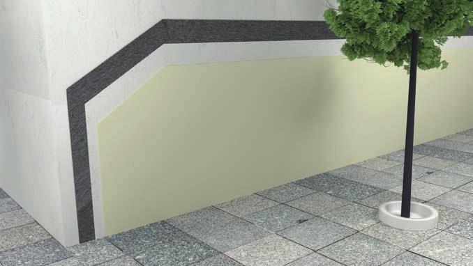 Το db BLOCK της DUROSTICK, µπορεί να εφαρµοστεί εξωτερικά σε κάθε παλαιότερη κατασκευή Προσφύεται άριστα, χωρίς αστάρι, σε σοβατισµένους ή και βαµ- µένους τοίχους, καλύπτει τριχοειδή και µικρορωγµές,