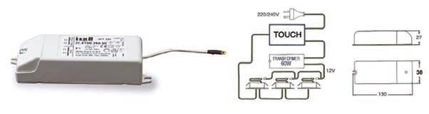 75 λευκό 09-99-004 Μετασηµατιστής 50Watt 09-99-003