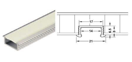 01-09-320 Προφίλ ALU Εξωτ+Κάλυµµα ECO Για LED