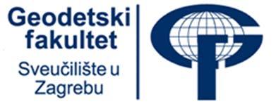 SVEUC ILIS TE U ZAGREBU GEODETSKI FAKULTET Uspostava mrez e