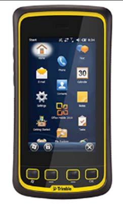 Slika 7. Kontroler Juno T41 (URL 2). Napajanje: Masa 1.12 kg s internom baterijom, internim radiom i UHF antenom, 3.