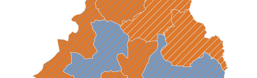 1.250 1.000 750 500 250 0-250 -500 50% 40% 30% 20% 10% 0% -10% -20% Verín Oímbra Vilardevós Riós Monterrei Laza Castrelo do Val Cualedro 13 Mapa 2.8. Predominancia dun sector produtivo, 2007.