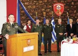 Αντιστράτηγου κ. Χρίστου Μανωλά και του Διευθυντή της Διεύθυνσης Πεζικού του ΓΕΣ Υποστράτηγου κ.