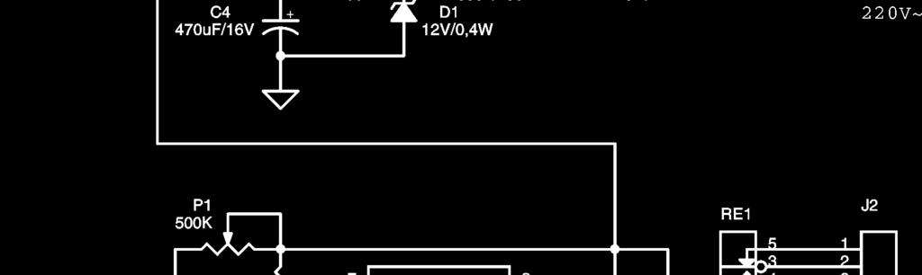 1 5 D1,D3 D.Z. 12V/0,4W 2 6 D2,D4,D5 Diodă 1N4007 3 7 IC1