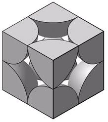 Simple Cubic (SC) a₀ & atomic radius