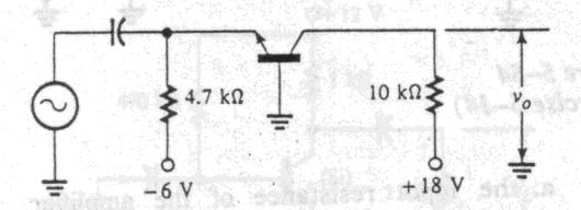 trong tầng khuấch đại trên mạch hình 3-17 có α = 0,99 và điện trở cực C là r c = 2,5 MΩ.