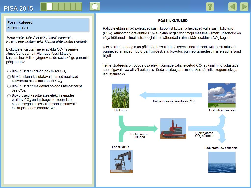 LOODUSTEADUSED Standardsed üksused Üksus CS613 Fossiilkütused Ülevaade üksusest See avalikustatud üksus uurib seost fossiilkütuste põletamise ja CO 2 taseme vahel atmosfääris.