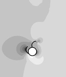 The variations of the numerical total torque coefficients, for the rotors with various number of blades, in one complete