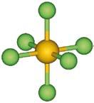 Fosforjev atom potrebuje pet fluorovih elektronov za nastanek petih polarnih kovalentnih vezi.