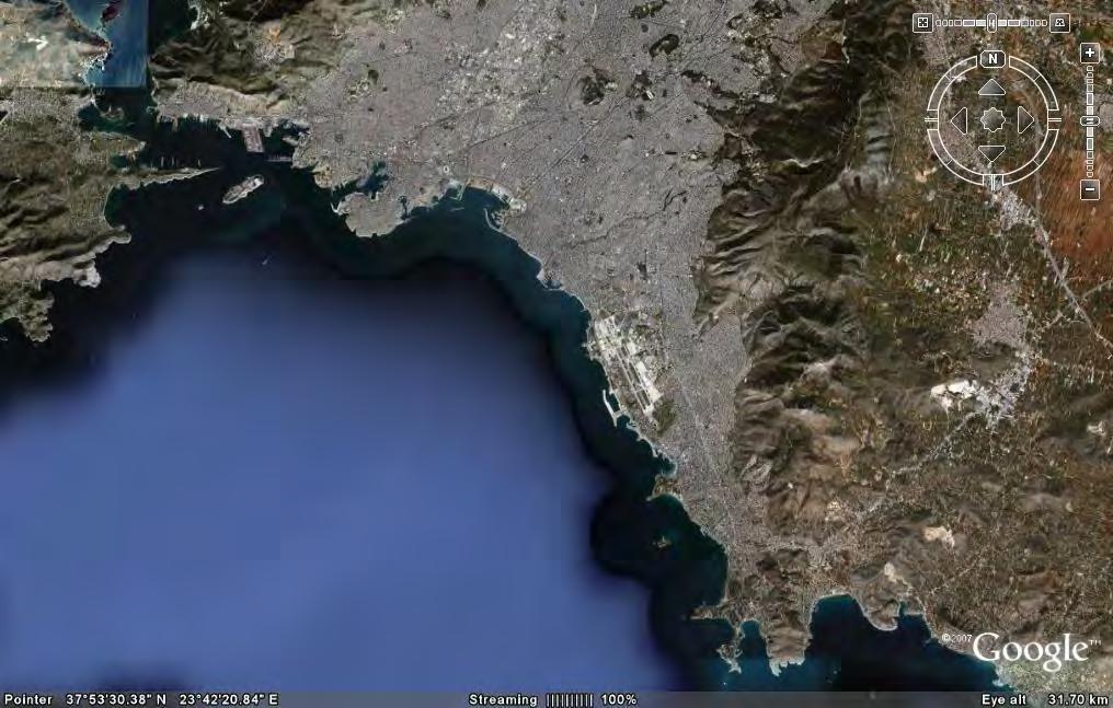Ι ΙΙ ΙΙΙ Το θαλάσσιο μέτωπο του δομημένου χώρου του