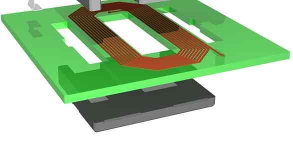 Stability No Bulk Gap Easy Winding (PCB Winding) (2) Application High Current, Low Inductance Application High Power Density