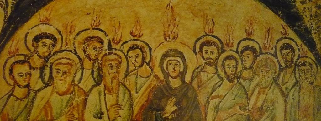 were gathered, all ran together to learn what had taken place. But they were confounded when they came and heard the Apostles speaking in their own tongues.