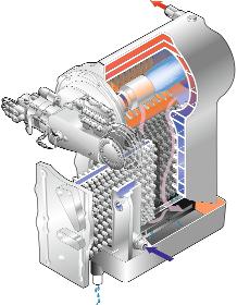 kondenzacijskim kotlom WTC-O. Šest močnostnih različic do 45 kw so zasnovane za varčno in istočasno zanesljivo oskrbo enoin večdružinskih hiš s toploto.