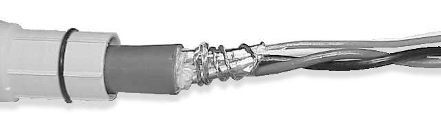 1.3 Conectaţi cablului cu 4 conductoare 1.3.1 Pregătirea cablului cu 4 conductoare Important Pentru garniturile de etanşare furnizate de utilizatori, garnitura trebuie să poată fi poziţionată la capătul conductoarelor de protecţie.