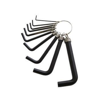 ΚΛΕΙΔΙΑ ALLEN ME ΚΡΙΚΟ 1.510mm, ΣΕΤ 10 ΤΜΧ. Διάσταση κλειδιών 45x12cm.