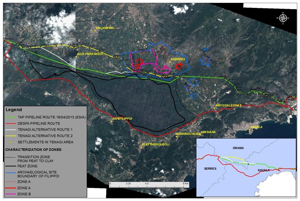 3. Βοηθητικό Υλικό Με τα παρακάτω κομμάτια συνοψίζεται το ειδικό βοηθητικό υλικό σχετικά με τις εναλλακτικές οδεύσεις που εξετάστηκαν κατά τις συναντήσεις διαβούλευσης και δημοσιοποίησης. 3.