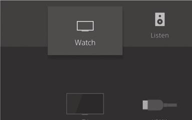 Πληροφορίες σχετικά με το αρχικό μενού Μπορείτε να εμφανίσετε το αρχικό μενού στην οθόνη της τηλεόρασης συνδέοντας το σύστημα και την τηλεόραση με το καλώδιο HDMI (δεν παρέχεται).