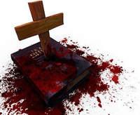 Πόσα κιλά αίμα στάζει η «θεόπνευστη» Βίβλος των Ιουδαιοχριστιανών; Τα θύματα τής Αγίας Γραφής, σε αριθμούς Το ότι η Αγία Γραφή και ιδίως η Παλαιά Διαθήκη, είναι εμποτισμένη με αίμα, σπέρμα και βία,