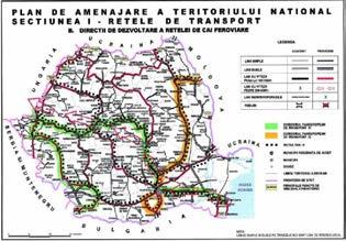 Fig. 39. Plan de amenajare a teritoriului naționale.